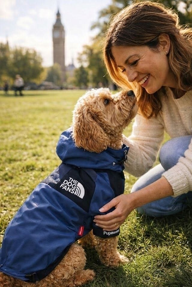 100% Waterproof Dog Coat - No Leaks, Even in Heavy UK Rain