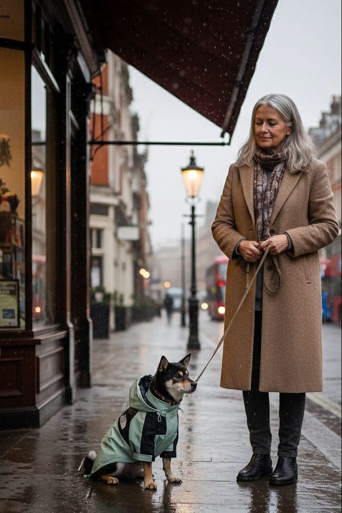 100% Waterproof Dog Coat - No Leaks, Even in Heavy UK Rain