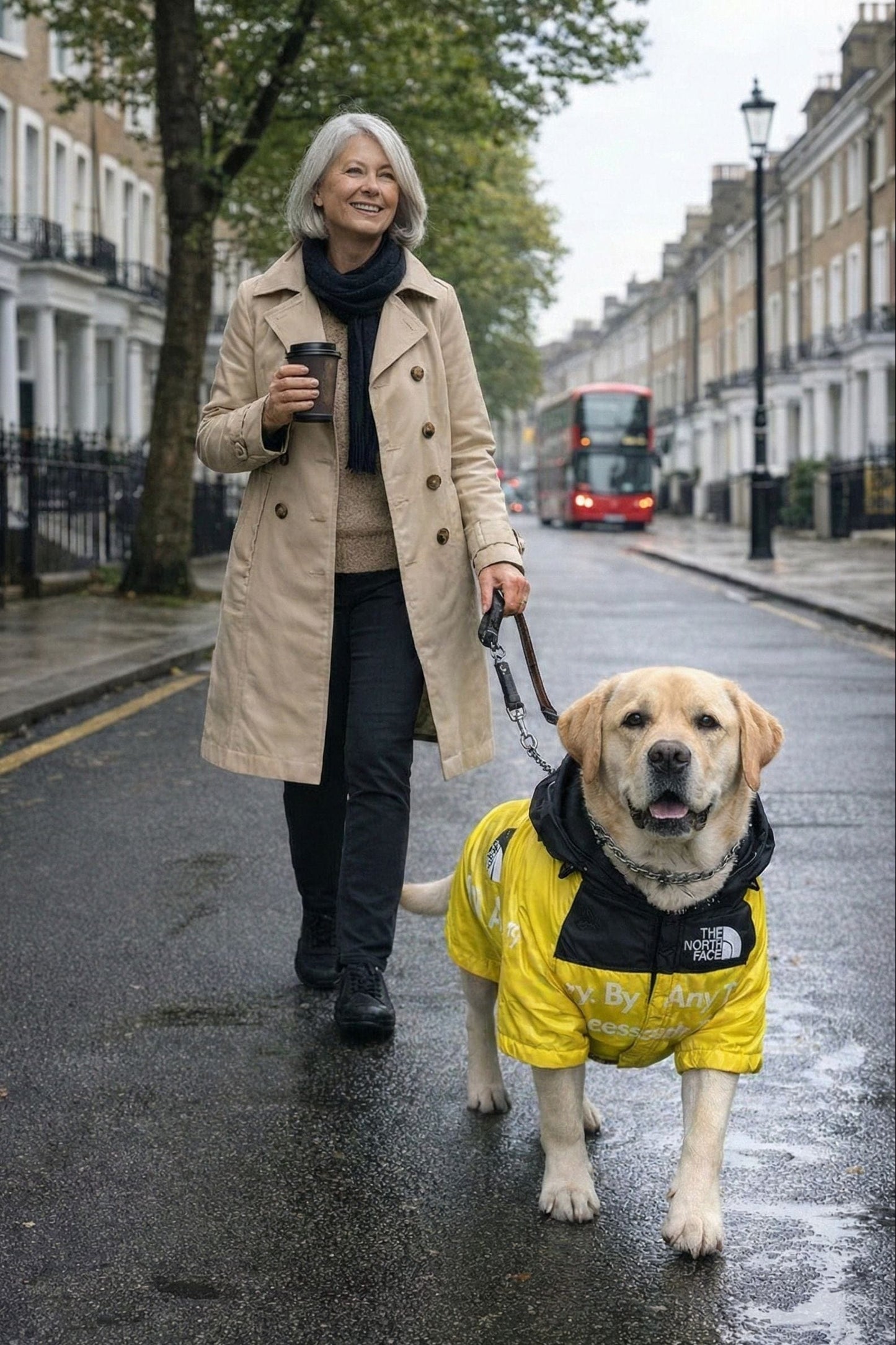 Waterproof Dog Coat Poppy