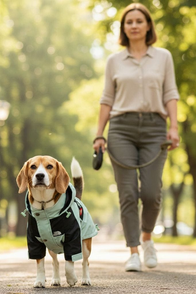 100% Waterproof Dog Coat - No Leaks, Even in Heavy UK Rain