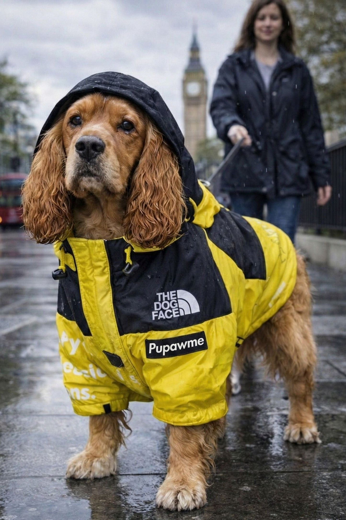 Waterproof Dog Coat Poppy
