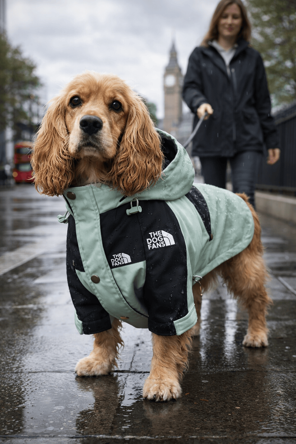 100% Waterproof Dog Coat - No Leaks, Even in Heavy UK Rain