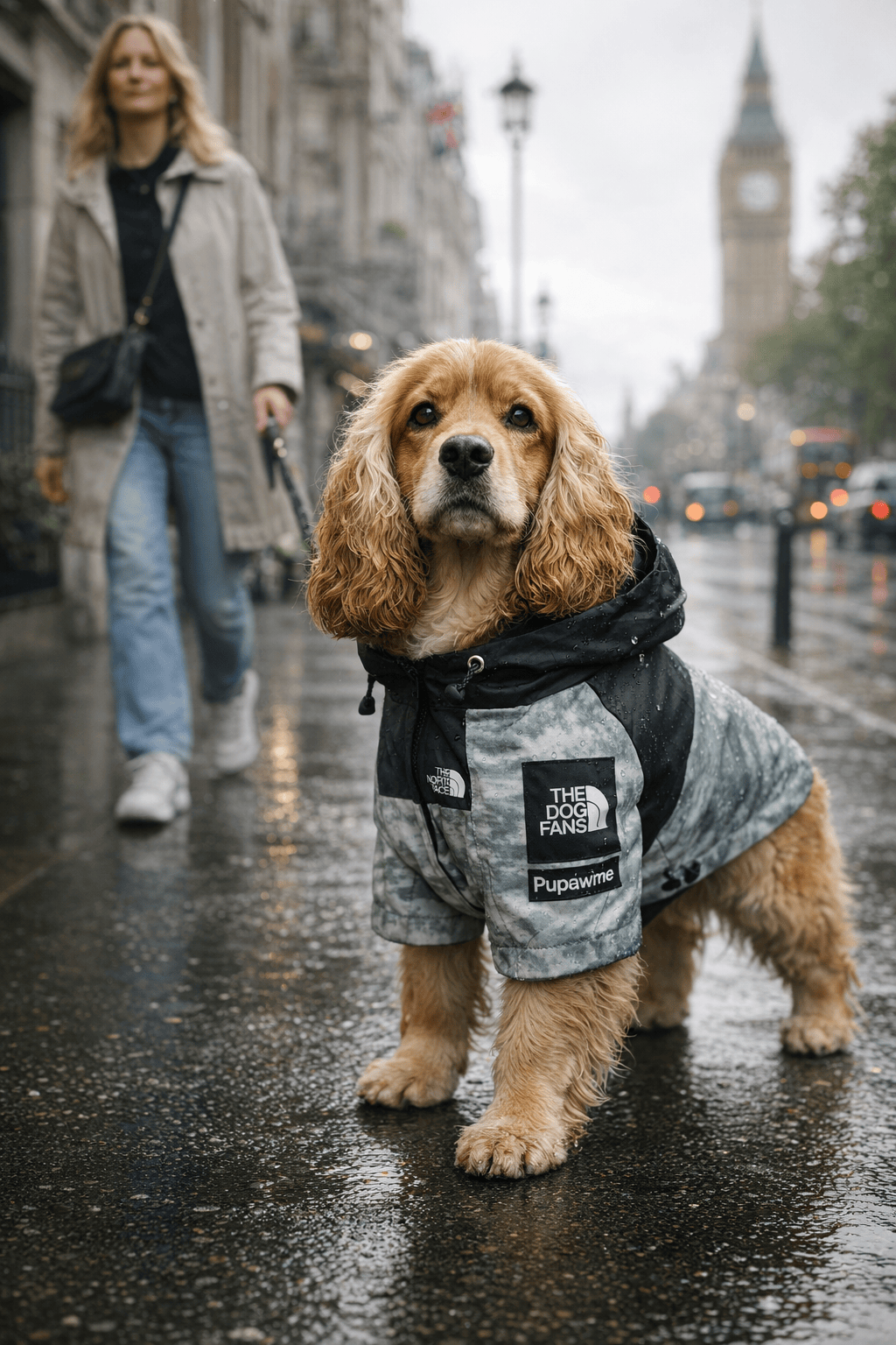 100% Waterproof Dog Coat - No Leaks, Even in Heavy UK Rain